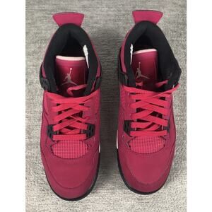 Girls Air Jordan 2011 4 Retro GS ‘Voltage Cherry’ 487724-601 Youth Size 5
